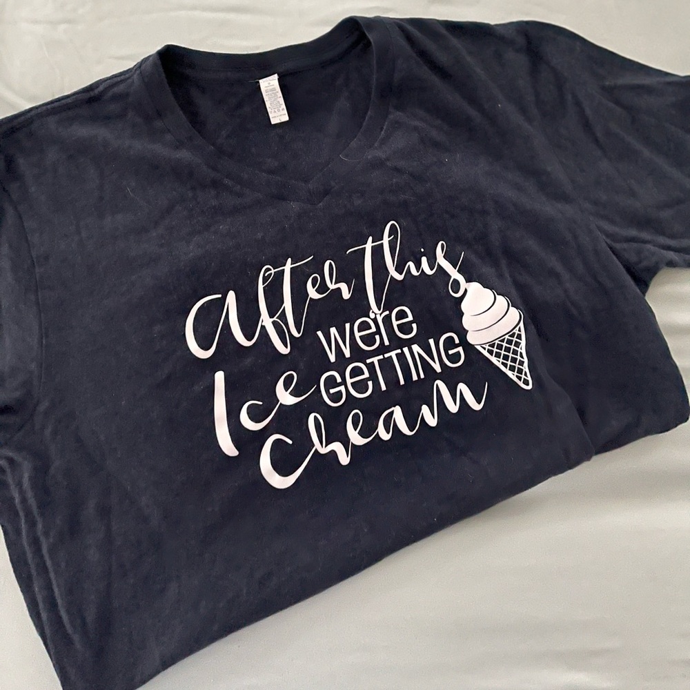 After this we are getting ice cream t shirt